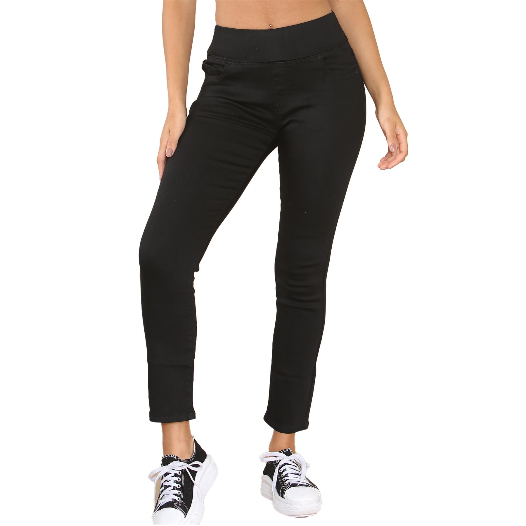 elastic jeans